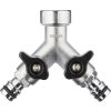 Dvojcestné ventily (Farba Chrómovaná mosadz IG 3/4″)