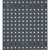 Perforované/drážkované panely (Farba Š450xL500 mm, Veľkosť antracitovo sivá, RAL 7016)
