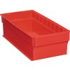 Regálové úložné boxy/krabice (Farba D500xŠ235xV145mm, Veľkosť červený polypropylén)