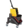 Čistiaci vozík Vedro 1 x 17 l a plastový lis VERMOP (Farba Vedro 1 x 17 l a lis, Veľkosť plast)