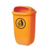 Odpadkové koše (Farba V650xŠ395xH250mm 50 litrov, Veľkosť oranžová)