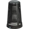 Stojan na koše (Farba D525xH880 mm Polypropylén čierny, Veľkosť Veko sivé vhodné pre 120 l vrecia)
