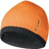 Pletená čiapka univerzálna ELYSEE (Farba univerzálny, Veľkosť oranžová/sivá)
