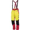 Lesnícke nohavice comfort neon yellow/red L+D (Farba veľkosť 60, Veľkosť neónovo žltá/červená)