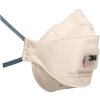 Respirátor FFP2 / V NR D s výdychovým ventilom, skladací 3M (Farba FFP2 / V NR D, Veľkosť s výdychovým ventilom, skladací)