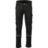 Nohavice do pása čierne/čierne PLANAM (Farba veľkosť 60, Veľkosť čierna/čierna)