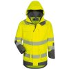 Parka s vysokou viditeľnosťou ARWID žltá/sivá ELYSEE (Farba Veľkosť XL, Veľkosť žltá/sivá)
