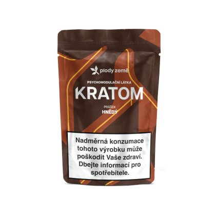 Kratom prášek hnědý