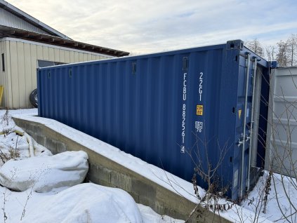Lodní kontejner 20´ nový | modrý