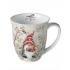 Porcelánový hrnek 400 ml se zimními motivy