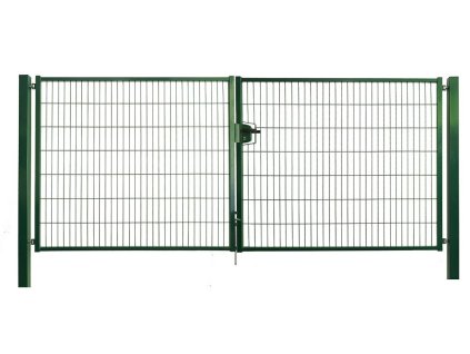 4716 dvojkridlova brana strong zelena 1800 x 3600 mm