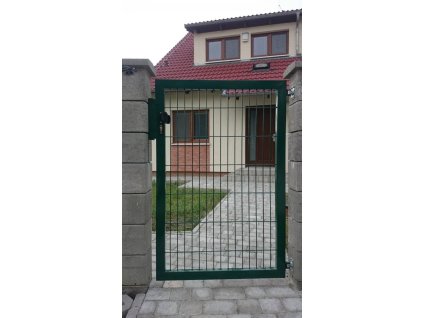 4743 jednokridlova brana zelena 1500 x 1250 mm