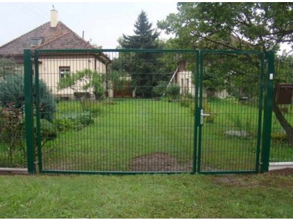 4803 dvojkridlova brana zelena 1500 x 3000 mm