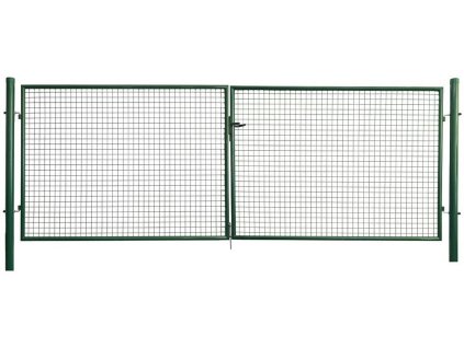 5403 dvojkridlova brana standard zelena 2000 x 4000 mm