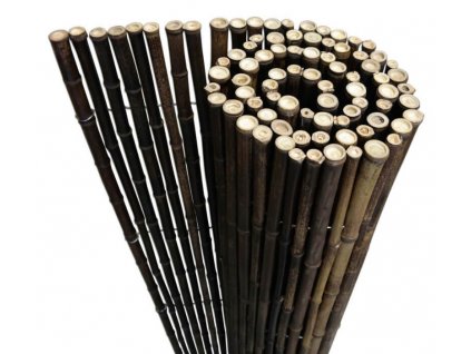 Bambusové pletivo black roll