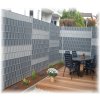 PLASTOVÁ VÝPLŇ SCREENO® WAVE PRE PANELY NYLOFOR® 2D - SIVÁ