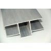 3312 2 pvc drziak podhrabovej dosky 25 cm sivy pre stlpiky 40 x 60 mm sirka dosky 4 cm