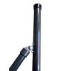 4593 okruhla vzpera antracitova 2000 38 mm