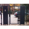 4737 1 jednokridlova brana zelena 1000 x 1250 mm