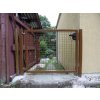 4737 2 jednokridlova brana zelena 1000 x 1250 mm