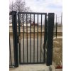 4737 3 jednokridlova brana zelena 1000 x 1250 mm