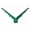 5343 dvojramenny drziak ostnateho drotu bavolet pre stlpik 60 x 40 mm zeleny