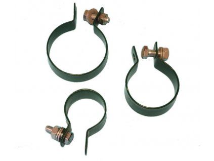 OBJÍMKA PRE OKRÚHLY STĹPIK, 38 mm - ZELENÁ