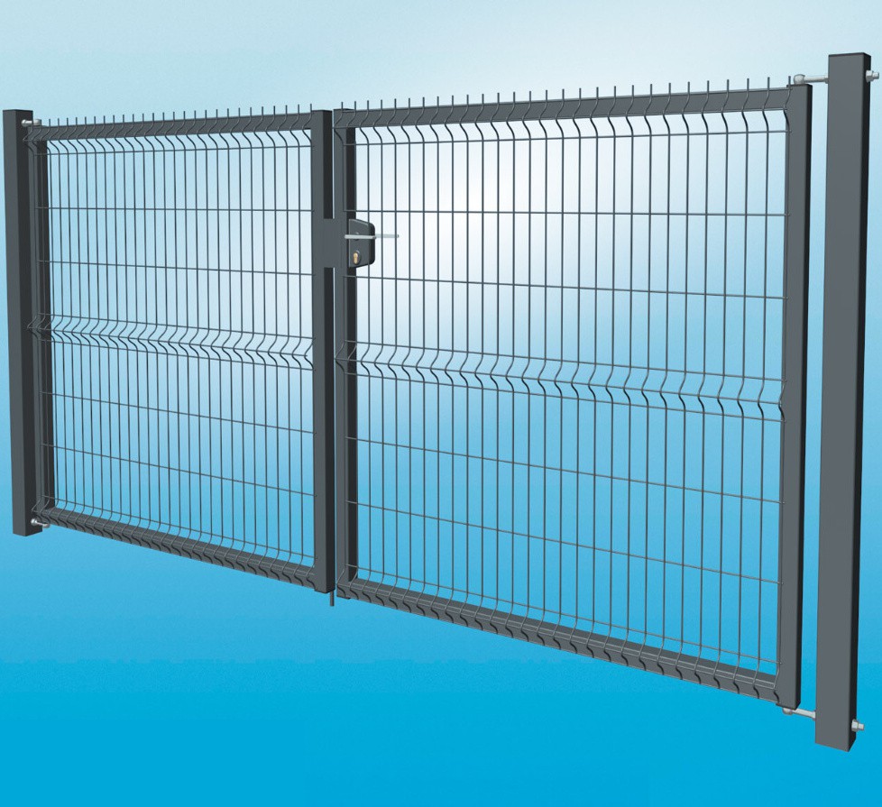 Betafence Sp.z o.o. BRÁNA EGIDIA® 3D DVOJKRÍDLOVÁ - ZELENÁ, 1530 x 3500 mm