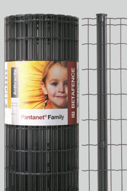 Betafence Sp.z o.o. ZVÁRANÉ PLETIVO PANTANET® FAMILY - ANTRACITOVÉ, 0.61 x 25 m / 100 x 50 / 2.5 mm