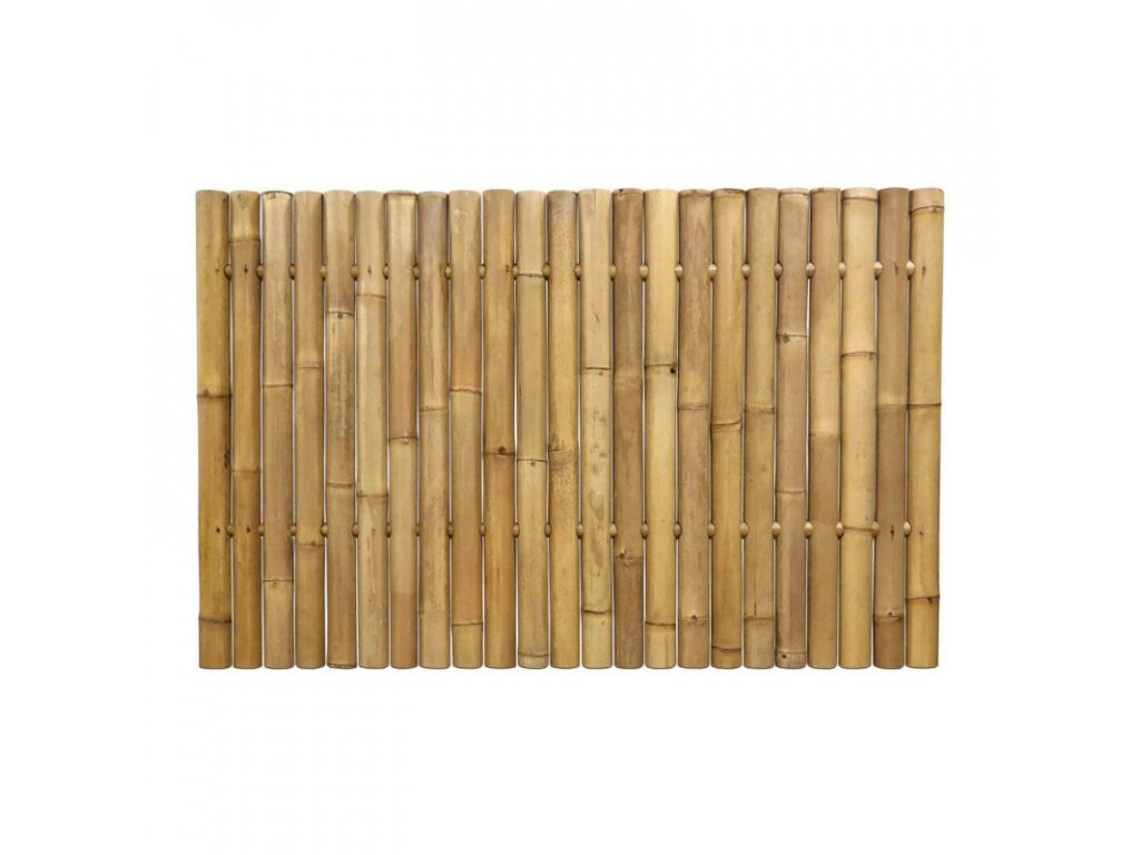 gobamboo s.r.o. PANEL Z BAMBUSOVÝCH TYČÍ GIGANT NATURAL 90 x 200 cm