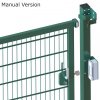 Zatváranie manuálnej samonosnej brány Egidia Essential