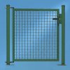 JEDNOKRÍDLOVÁ BRÁNA FORTINET® - ZELENÁ, 1750 x 1250 mm