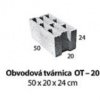 MUROVACIA TVÁRNICA 50 x 20 x 24 cm - BETÓNOVÁ