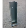 DRŽIAK PODHRABOVEJ DOSKY KONCOVÝ 40 cm - POZINKOVANÝ, ŠÍRKA DOSKY 4 cm