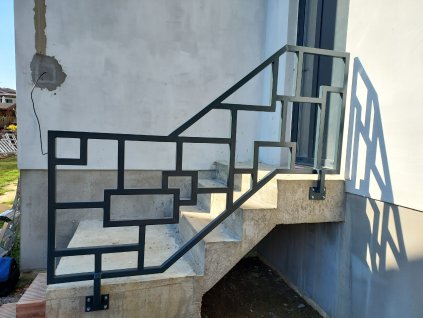 Zábradlí schodiště u RD