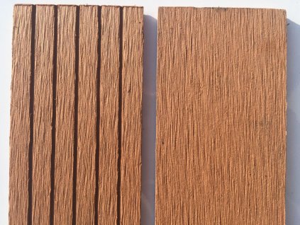 Zakončovací lišta 73 x 8 mm Teak