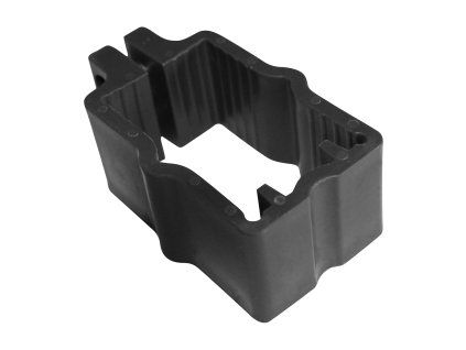objimka na panely pilofor pro sloupek 60 x 40 pvc cerna 8595068450345