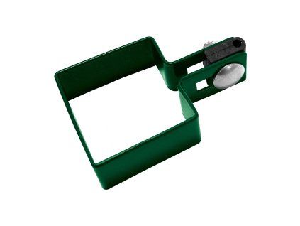 objimka na sloupek 60x60 mm koncova zelena 8595068453766