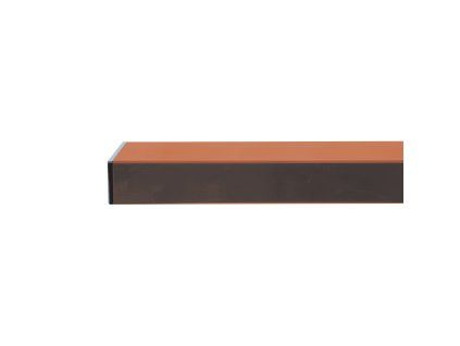 pricnik 60 x 40 mm delka 2000 mm barva cervenohneda 8595068407325