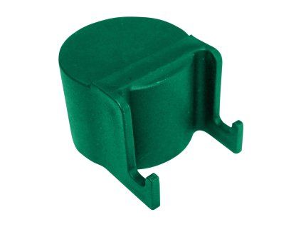 cepicka pvc pro sloupek prumer 48 mm s hacky na cele zelena 8595068450123