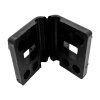 vymezovac prichytek panleu pilofor pro draty 4 5 mm pvc cerna 8595068454756