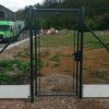 Jednokřídlá branka Garden antracit, šířka 1000 mm, výška 1500 mm