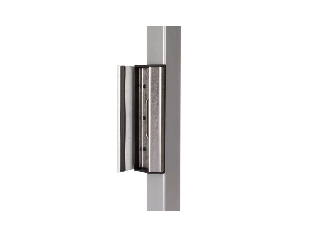 LOCINOX® SAKL QF dorazová lišta pro křídlové branky, pro profil 40x40 až 60x60 mm, volitelná barva RAL