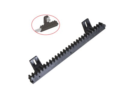 Hřeben nylon kov L-330 mm, 30 x 20 mm, Fe jádro 12 x 12 mm, pro brány do 700 kg