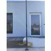 Antracitový plotový sloupek 60x40 s patkou výška 1300 mm