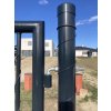 Jednokřídlá branka IDEAL II výška 195 cm šířka 100 cm antracitová