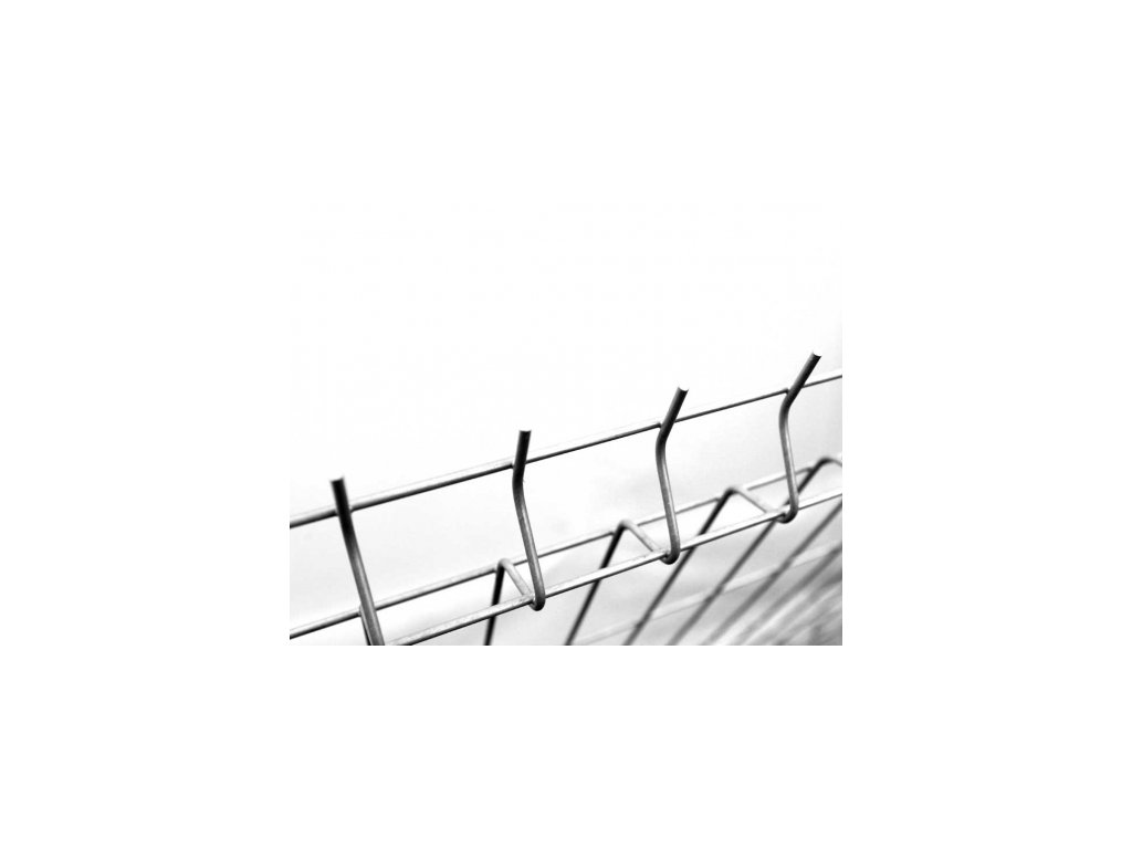 Průmyslový plotový panel 3D pozinkovaný Zn