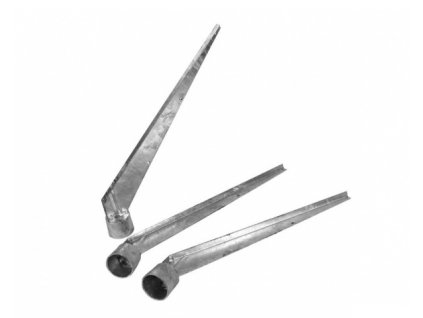 bavolet zn na ctyrhranny sloupek 60x60mm jednostranny vnitrni