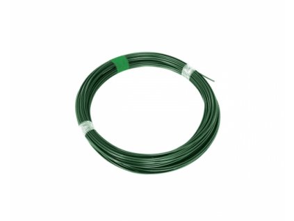 Napínací drát poplastovaný zelený Zn+PVC 3,2 mm