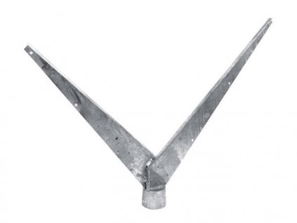 Bavolet oboustranný 48 mm, Zn